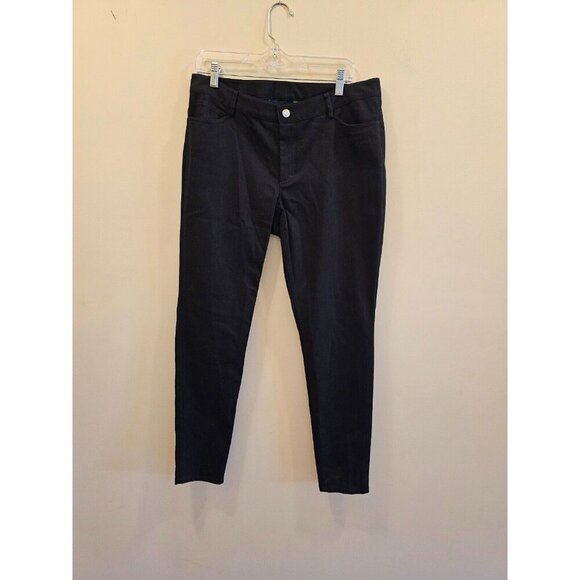 NWT Women's Doncaster Collection Black Skinny Jeans Cotton Blend Stretch Size 12 - Picture 1 of 6